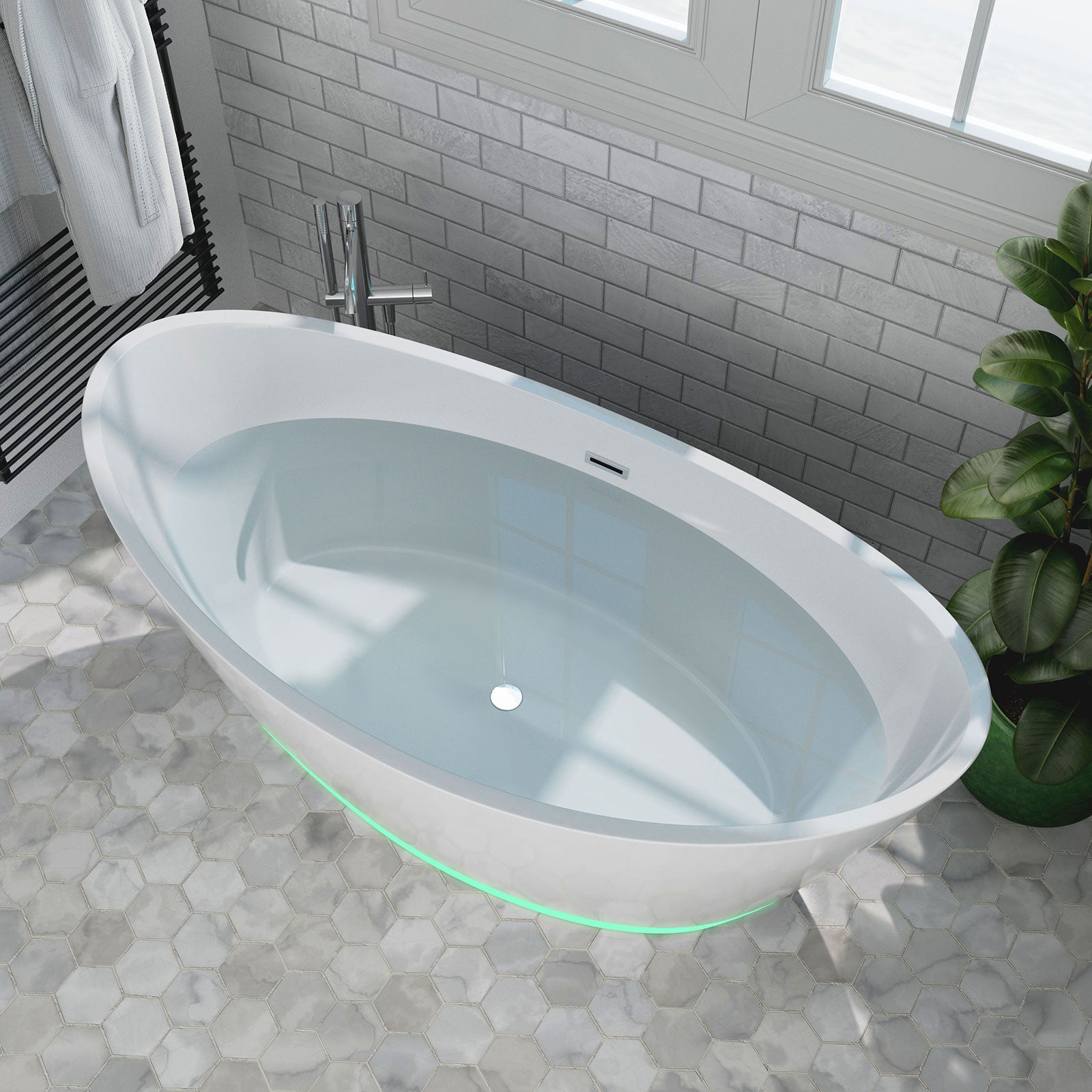 Bathtubs - Freestanding, Walk-in, Deep Soaking Modern Bathtubs