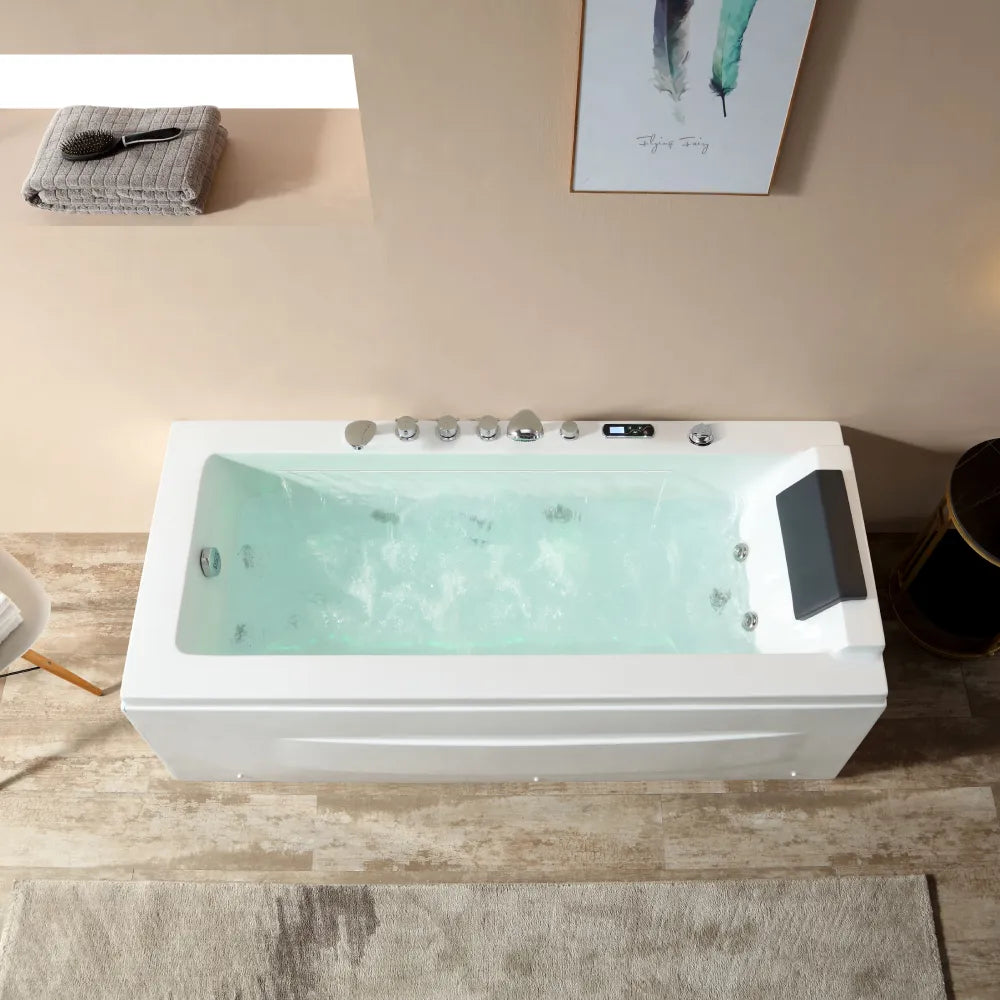Modern Lighted Whirlpool Jet Tub – ibathtub