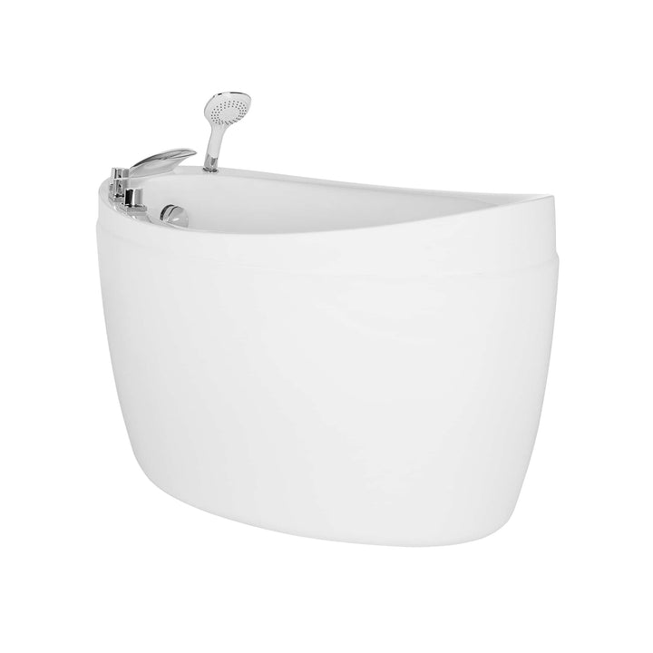 Empava-59FT002 acrylic freestanding soaking oval modern bathtub