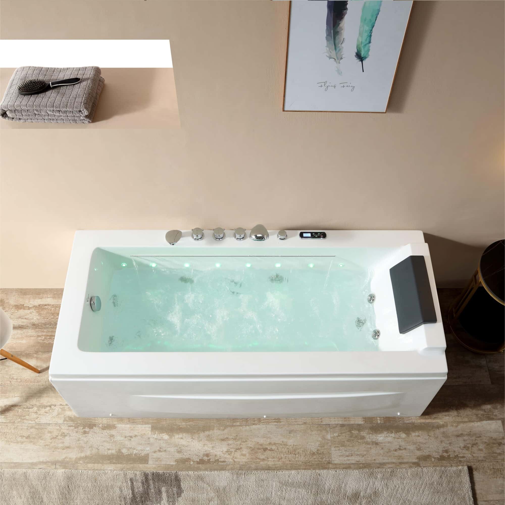 whirlpool bath tub Empava-67JT351LED