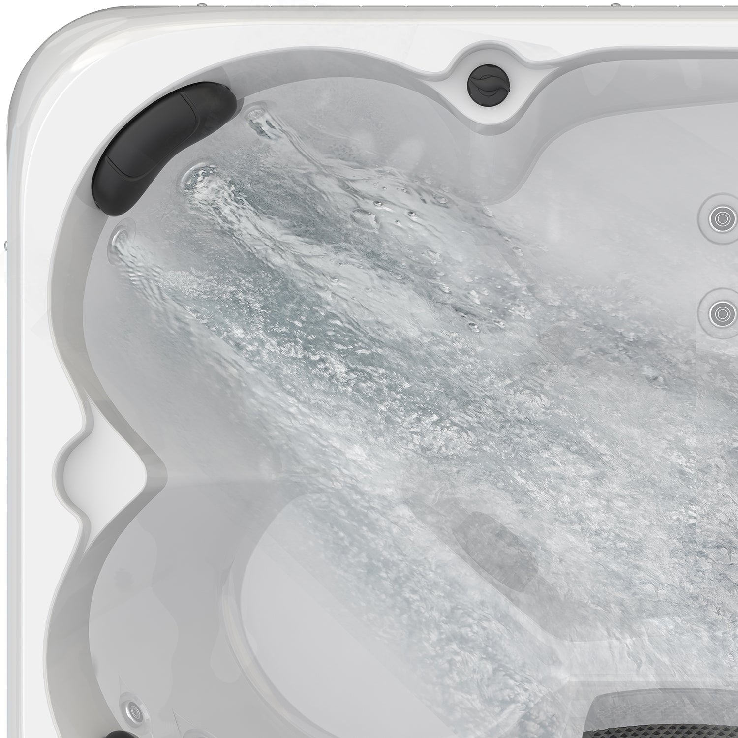 Empava 4 Person Outdoor Hot Tub With Rectangle Shape Maximizing Comfort