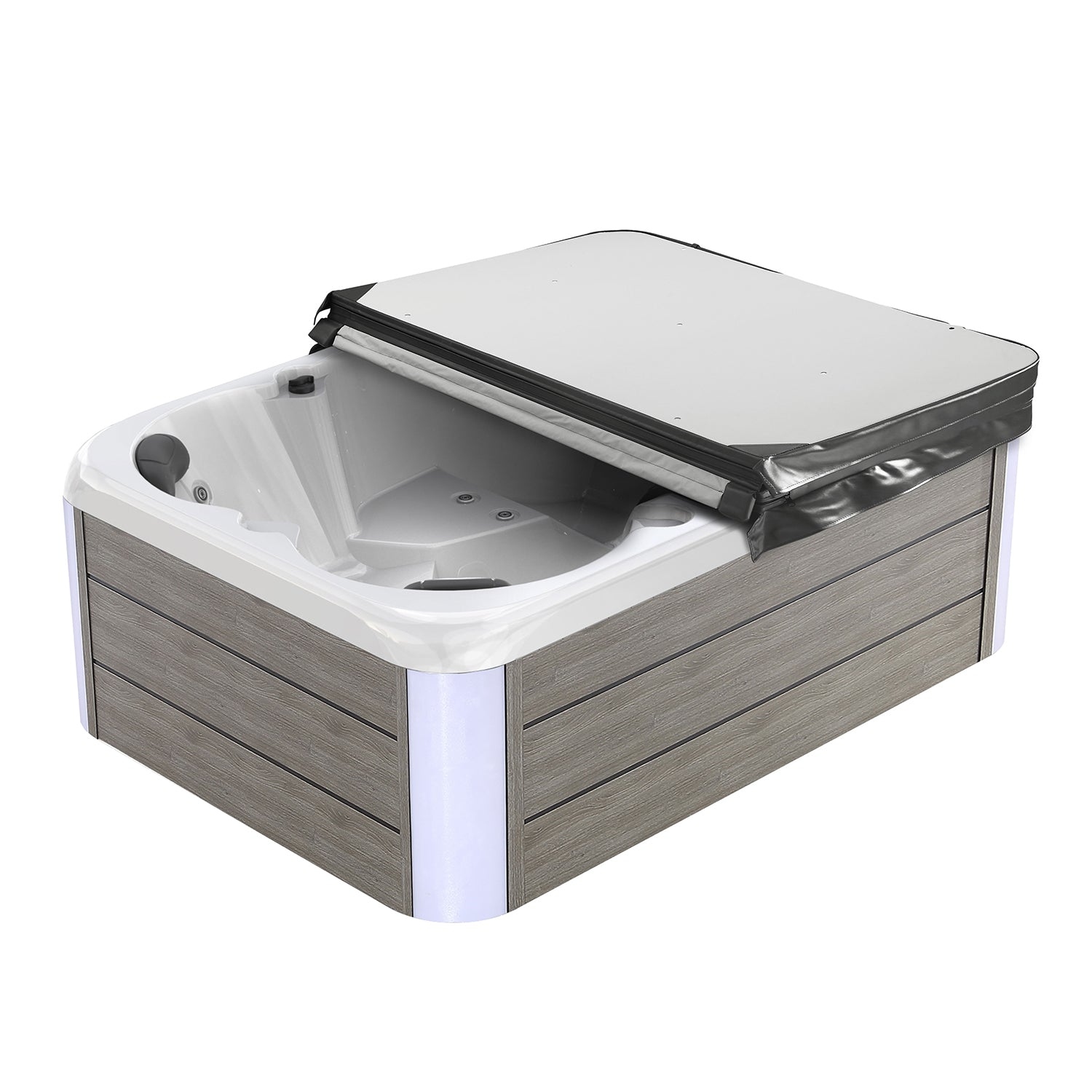 Ymiko Outdoor Hot Tub Cover Square Tub Waterproof Sunscreen Cover Ymiko Outdoor Hot Tub Cover Square Tub Waterproof Sunscreen Cover