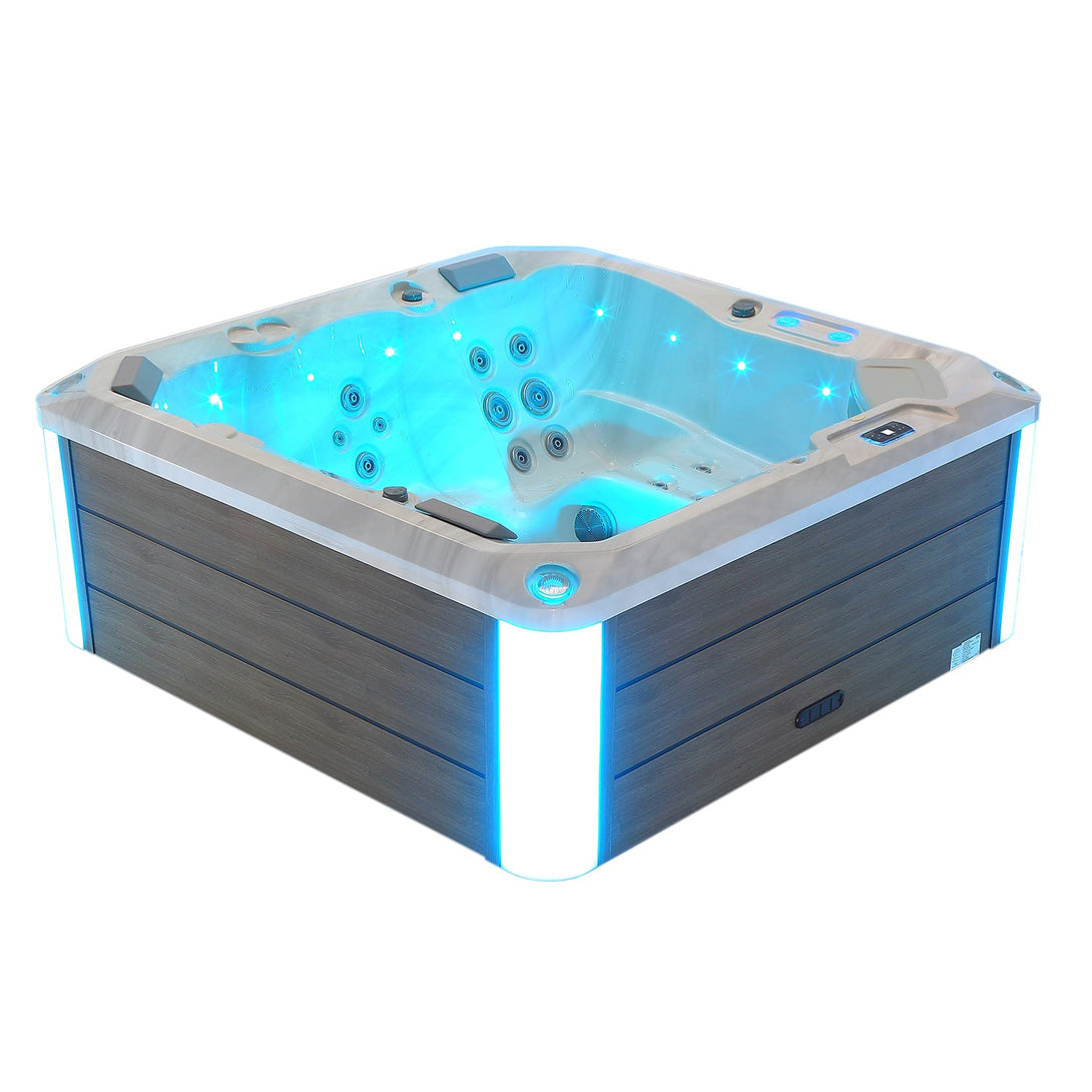 SPA3528 5-Person LED Luxury Hydromassage Outdoor Hot Tub-6