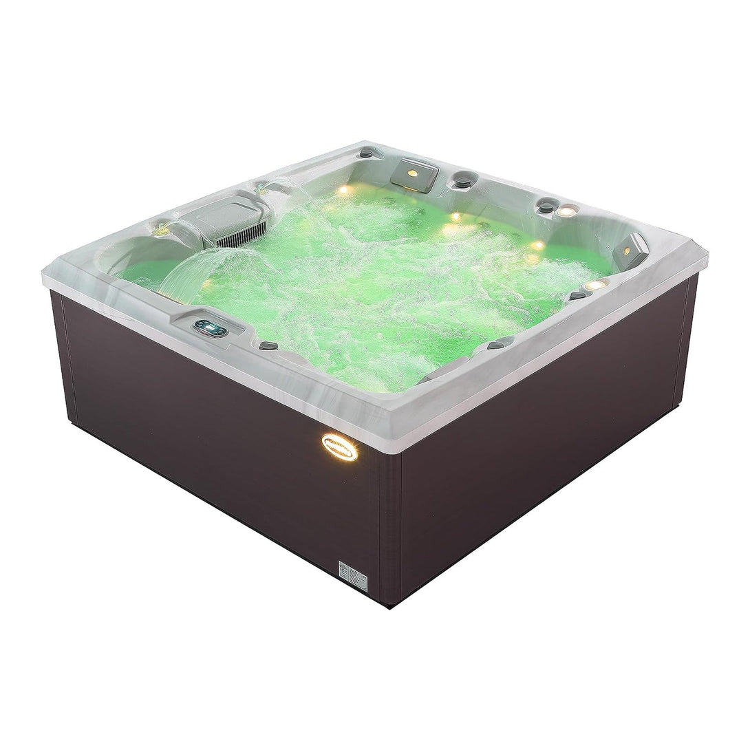 SPA3550 6 Person Whirlpool Outdoor Hot Tub green light