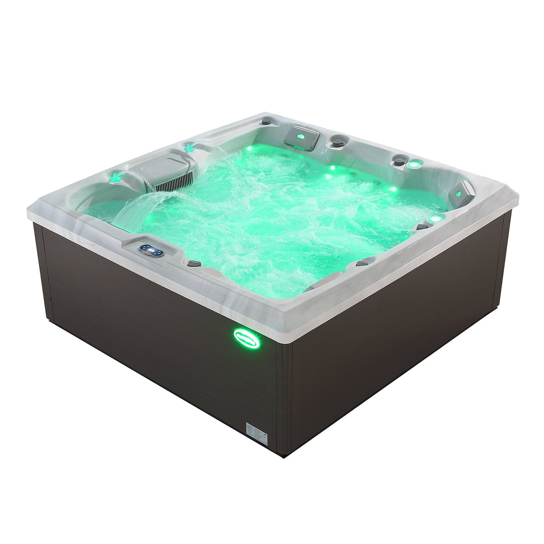 SPA3550 6 Person Whirlpool Outdoor Hot Tub green light